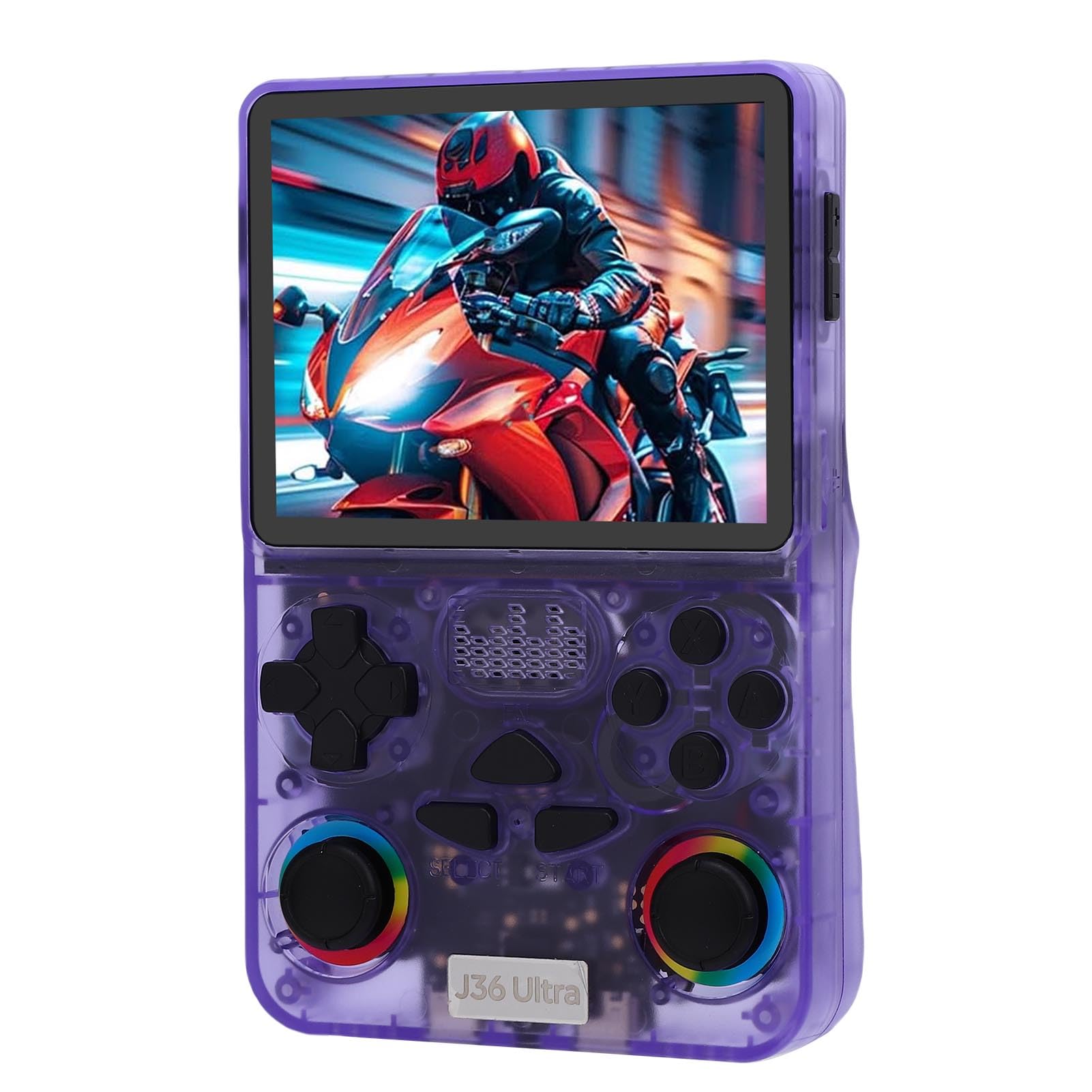 Yctze Console di Gioco Portatile retrò - Precaricata con 30.000 Giochi, Schermo Ad Alta Definizione da 3,5 Pollici, Design Compatto, Include Scheda di Memoria da 64 GB, Esperienza di Gioco Portatile