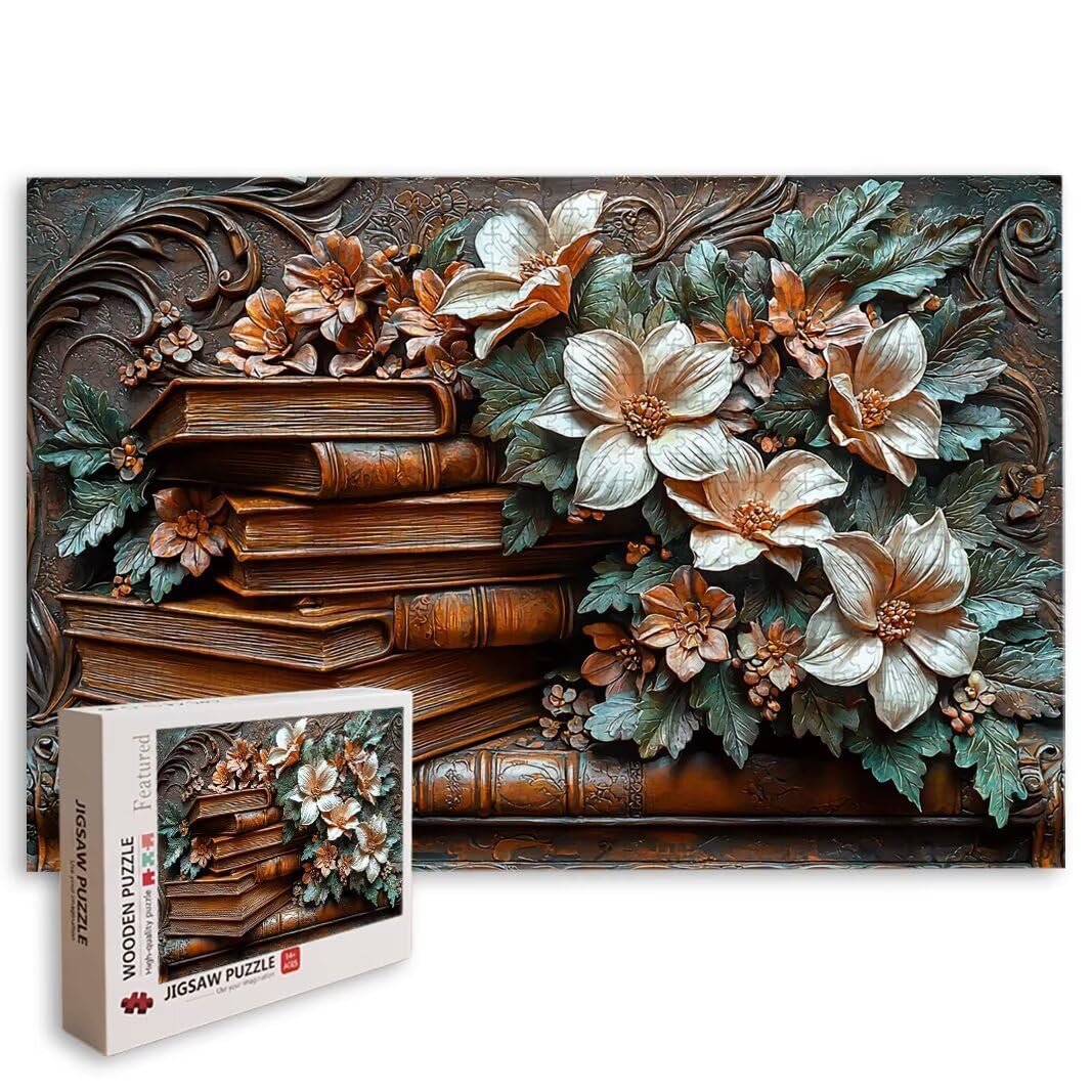 Puzzle Flor, Puzzle 5000 Piezas, Rompecabezas, Regalo Mujer, Decor -8332