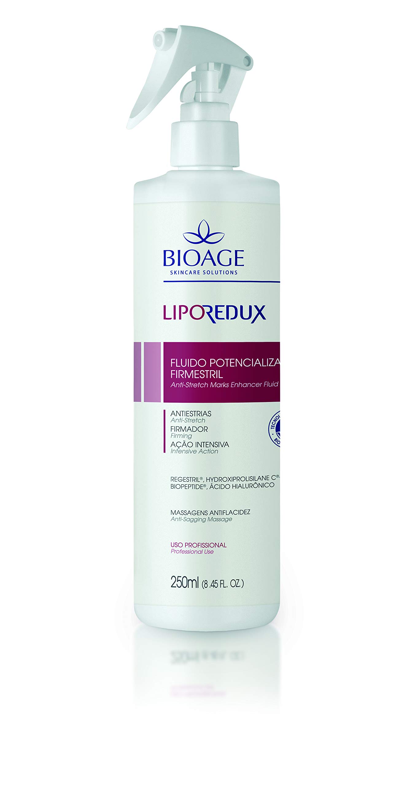 Bioage - Stretch Marks Reducer Serum with High Hyaluronic Acid Concentration, After Breast Surgery, 