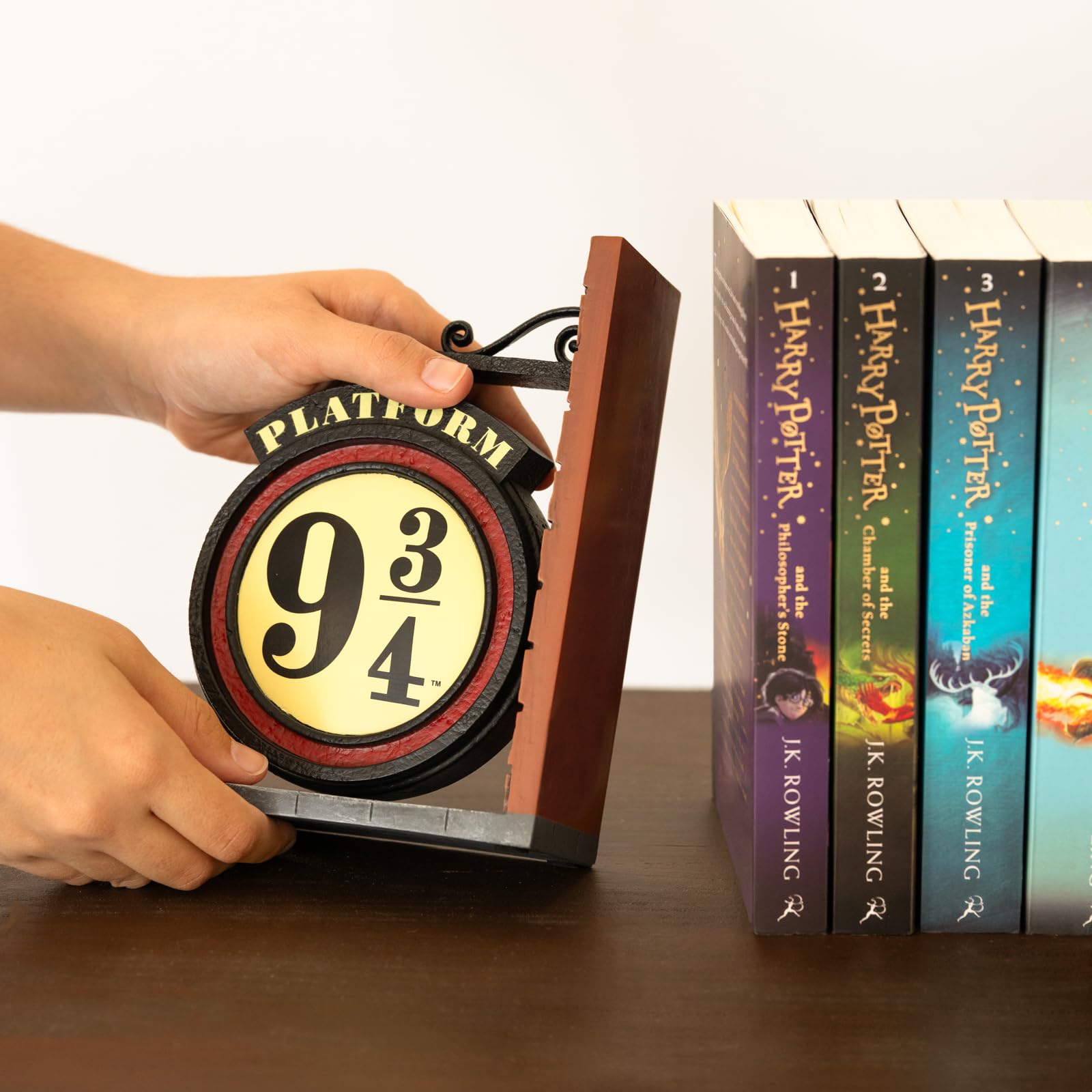 Grupo Erik Fermalibri Harry Potter - Ferma Libri per Libreria in Resina per Harry Potter Libri 13 x 18 x 6,6 cm | Reggilibri: Regalo Harry Potter Gadget