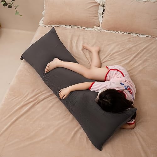 Miniatura 10 de TELUS 2 Pack Zippered Velvet Standard Pillowcases, Super Soft and Cozy Luxury Fuzzy Flannel Pillow Cases with Zipper, 20x26 Inches, Light Blue