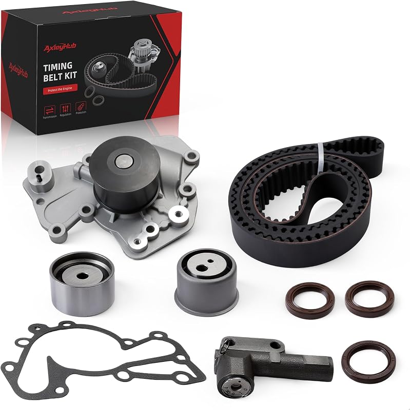 Kit de correia dentada com bomba d’água AxleyHub para Hyundai Santa Fe 2.7L 2001–2006