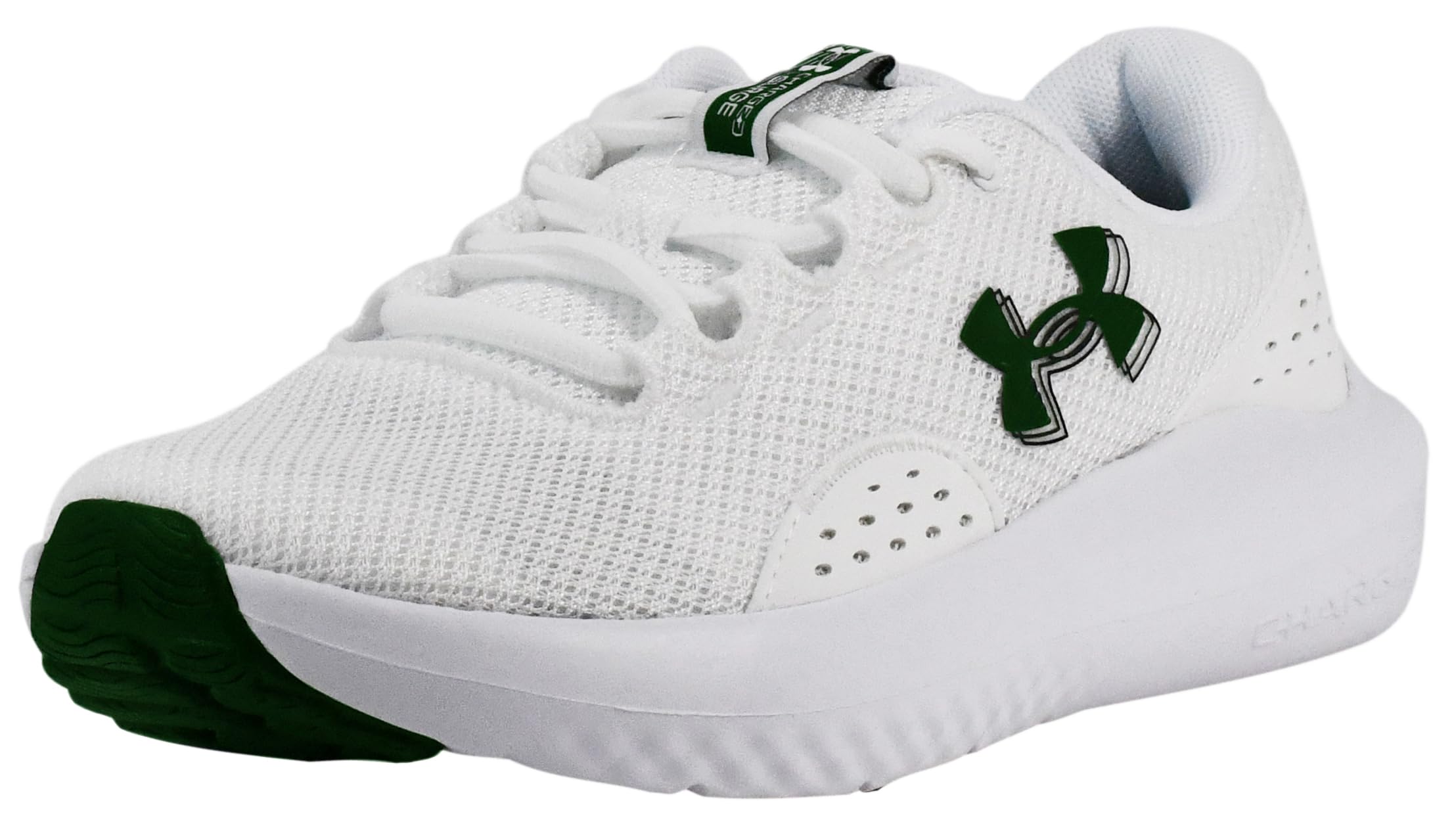 Under Armour Kadın UA W Charged Surge 4 Spor Ayakkabı, Beyaz, 38.5 EU