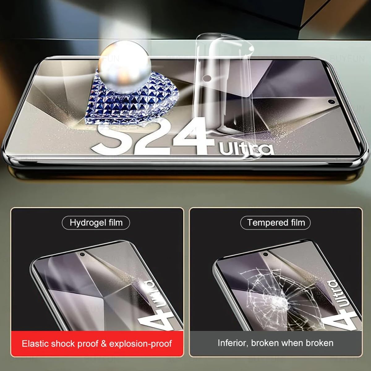 3 Pellicole Idrogel Per Watchmark Fashion G-Wear - Ultra Trasparenti, Auto-riparanti - Foto 7