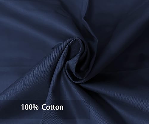 Miniatura 8 de iMaylex Juego de 2 fundas de almohada suaves y transpirables de 100 % algodón egipcio, fundas de almohada decorativas como la seda y acogedoras,