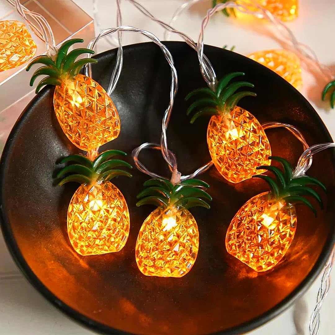 HHMTAKA Pineapple Fairy String Lights 3M 20 LED with Timer