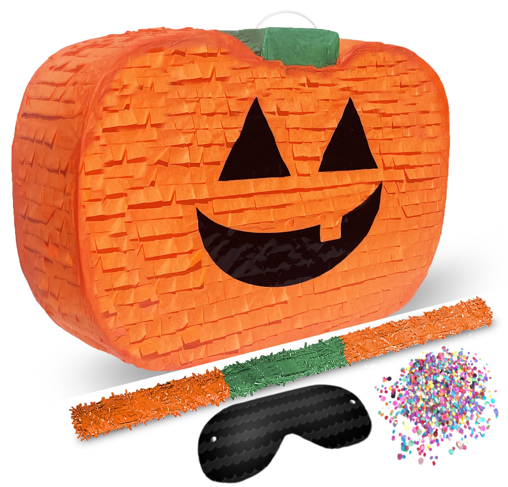 Amazon.co.jp: Jergrim ハロウィン パンプキン ピニャータ 4点セット