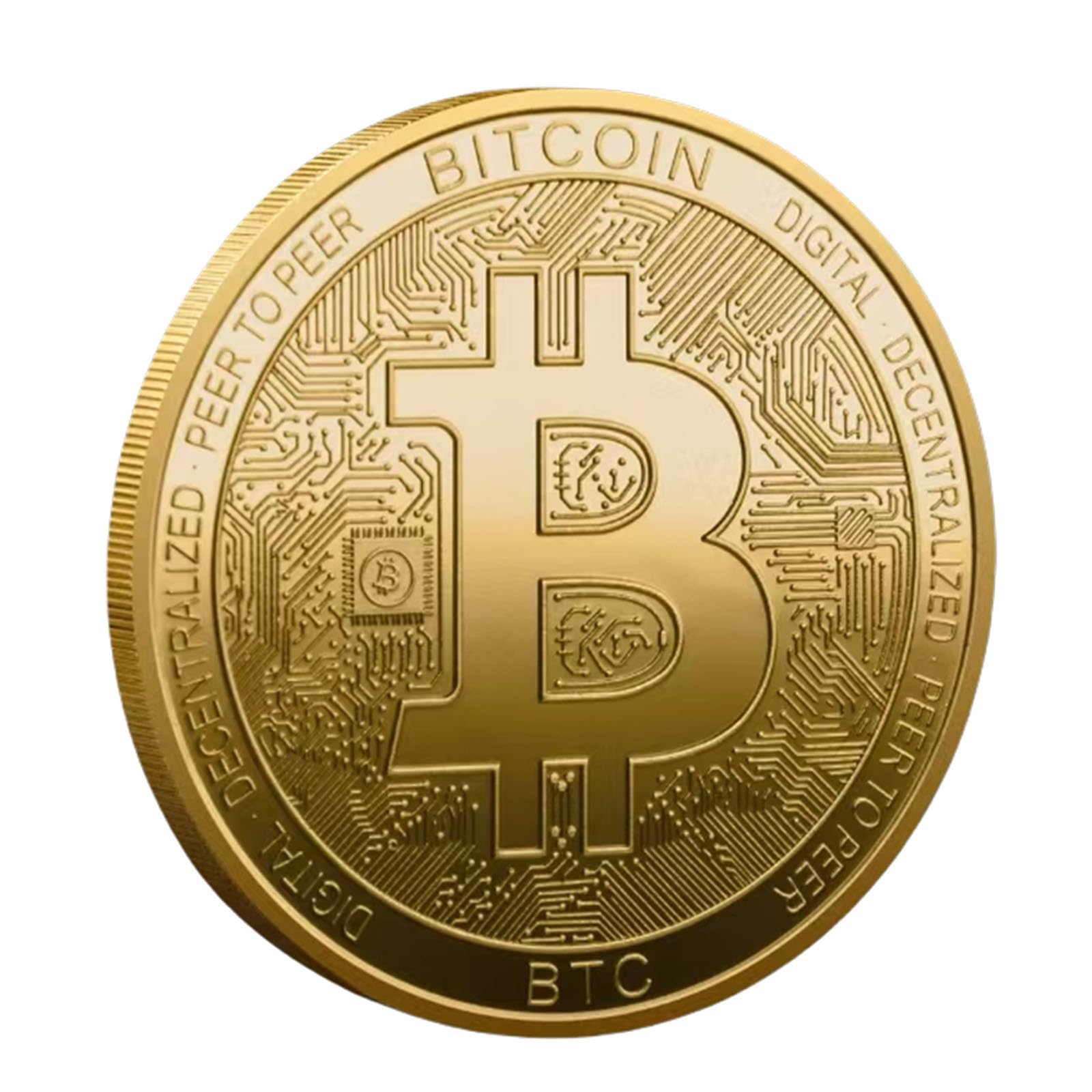 Bitcoin Coin Souvenir Gold Plated with Protective Case Physical Collectible  for Decoration Commemoration Gifts Cryptocurrency Token BTC for Bitcoin  Fans (1PCS) : Amazon.com.br: Brinquedos e Jogos