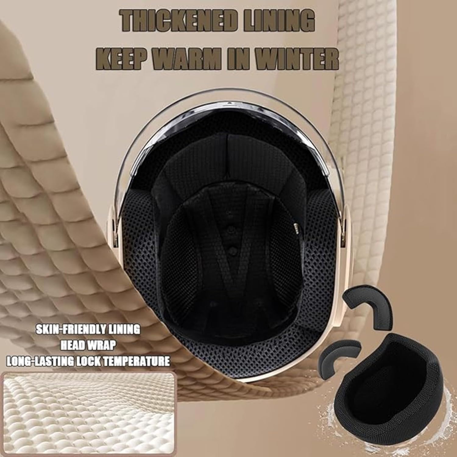 Casque jet à double visière | Casque de scooter avec visière solaire | Certifié ECE 22.06 | Casque de moto avec visière | Plusieurs coloris disponibles A,54-61CM