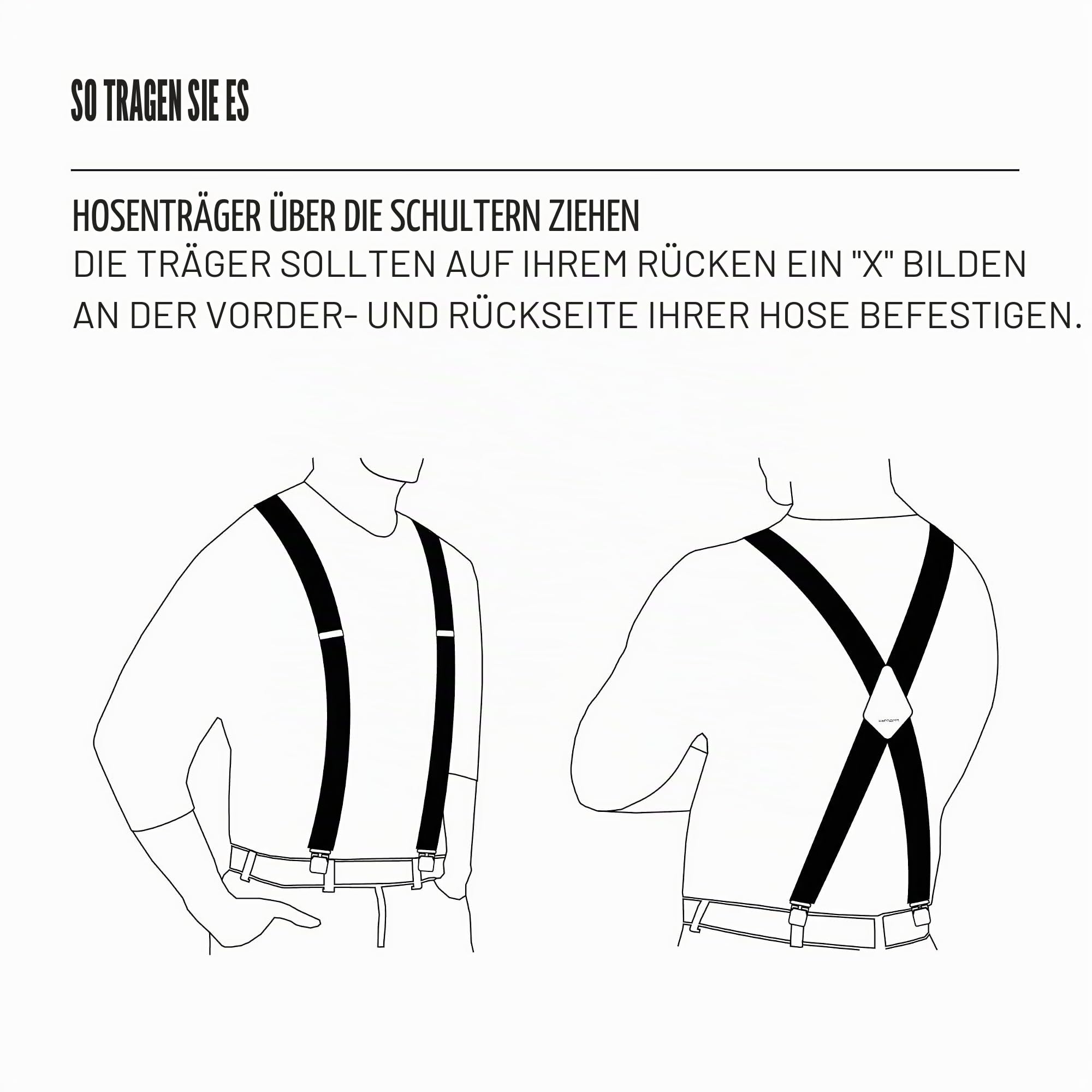 Carhartt Herren-Hosenträger, strapazierfähig