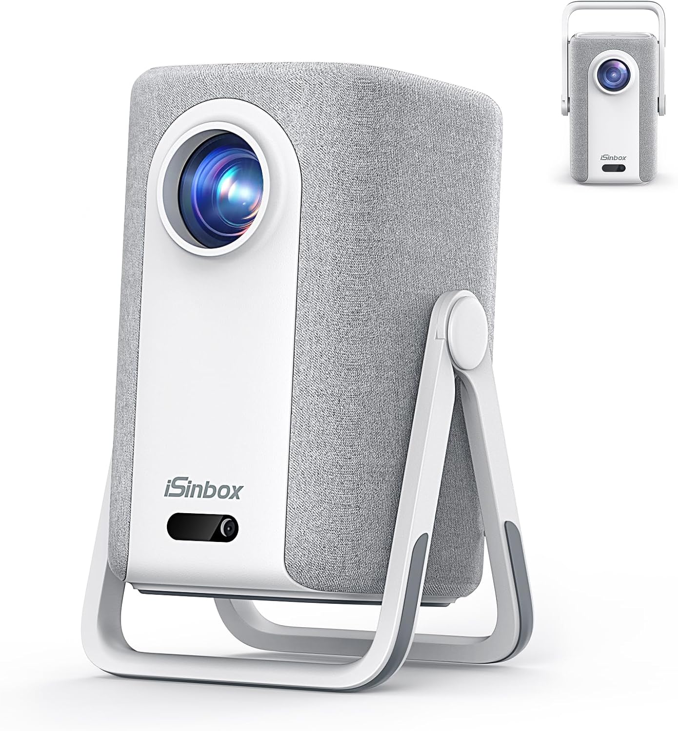 [Short Throw/1200ANSI/Built in Apps] 4K Outdoor Projector with WiFi