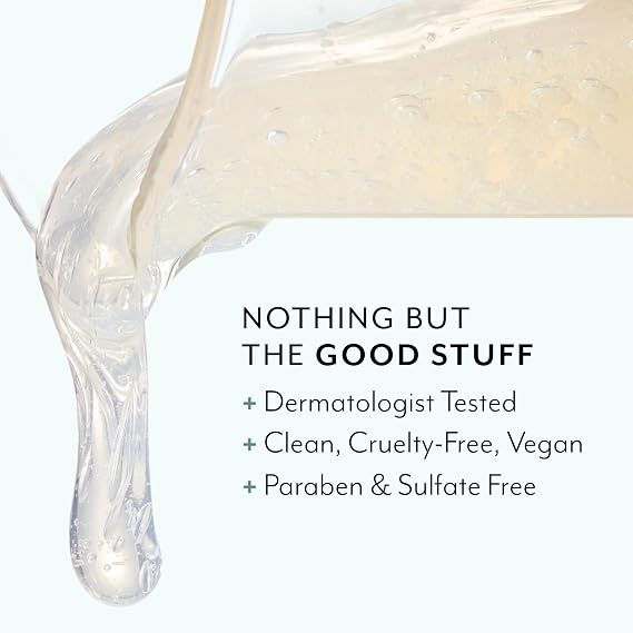 Bliss Clear Genius Clarifying Gel Cleanser 6.4 Fl Oz Salicylic Acid BHA to Purify Pores, Remove Excess Oil & Dirt Non-Drying, Vegan & Cruelty-Free Tea Tree Scent Suitable For All Skin Types