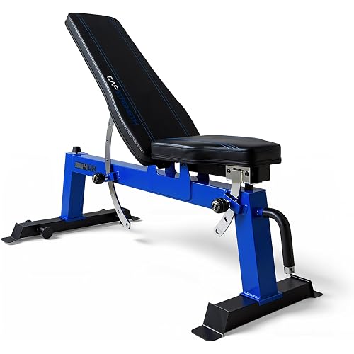 CAP Barbell Deluxe Utility Weight Bench | Multiple Colors