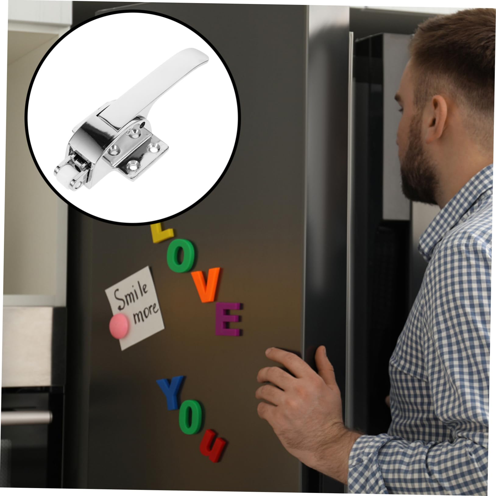 ULTECHNOVO 4pezzi Per Congelatore e Facile Installare Accessorio Per Frigorifero e Freschi Design Rinforzato Per Maggiore e All Per