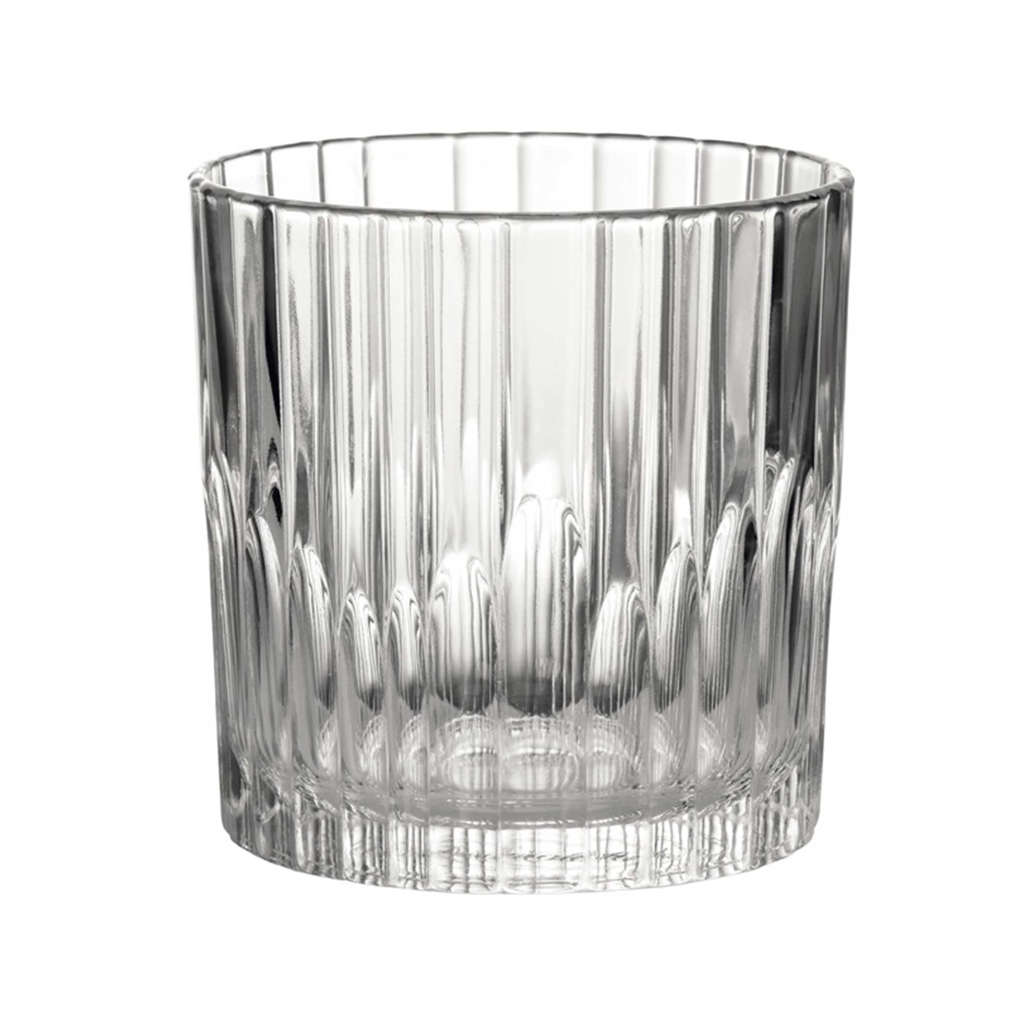 Duralex Transparent Manhattan Old Fashioned Tumblers 11Oz / 310Ml - Set Of 6 - Vintage Rocks Glasses