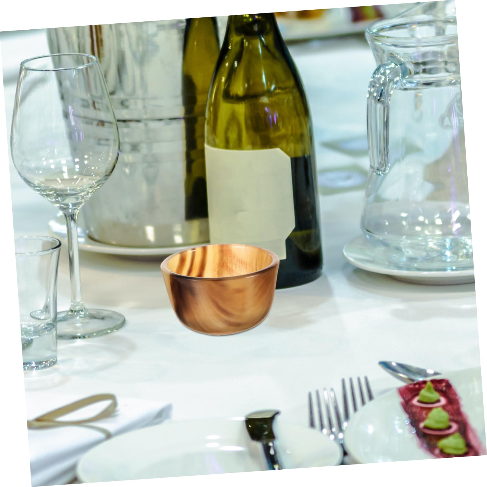 Cabilock Handmade Ox Horn Cup Unique Drinking Mug for Liquor Decorative Wine Horn with Craftsmanship and Practical Decor for Cosplay and Photo Props