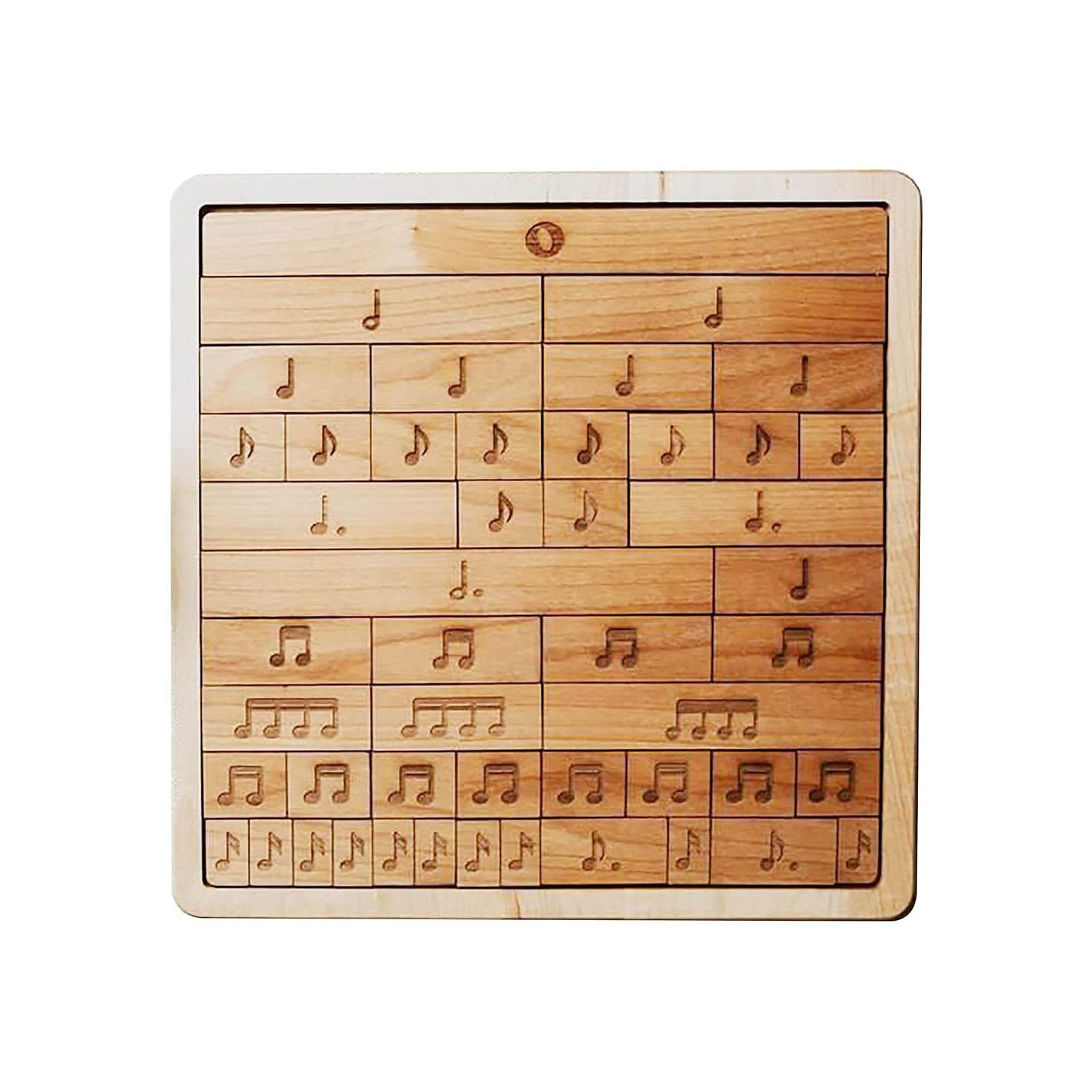 Amazon.co.jp: 音符木製パズル控 音符パズル数学音楽の
