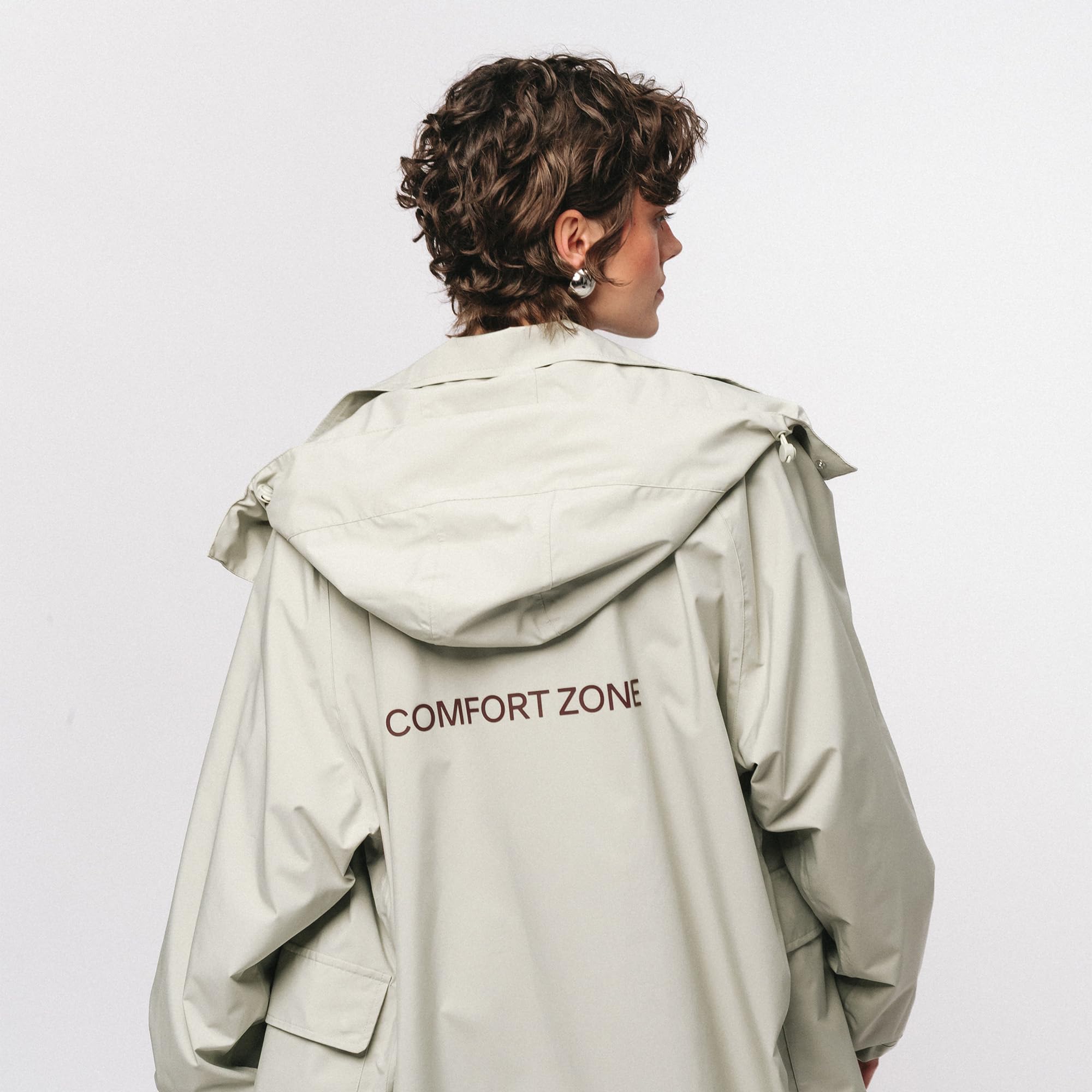 Kubota Langer Regenmantel Oversize, Wasserdicht, Unisex | Damen, Herren, TPU-Beschichtung, getapte Nähte, tiefe Kapuze, Belüftungsösen, leicht verstaubar, mit Futter, 8000mm Membran
