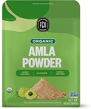 FGO Organic Amla Powder, 2 Pound / 32oz, USDA Organic Indian Gooseberry (Amalaki), Non-GMO, Natural Vitamin C - 100% Raw and Natural (Pack of 1)