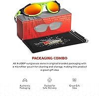 Vista 49 de X LOOP Youth Sports Polarized Sunglasses for Boys Kids Teens Age 8-16 Baseball Wrap Around UV400 Glasses