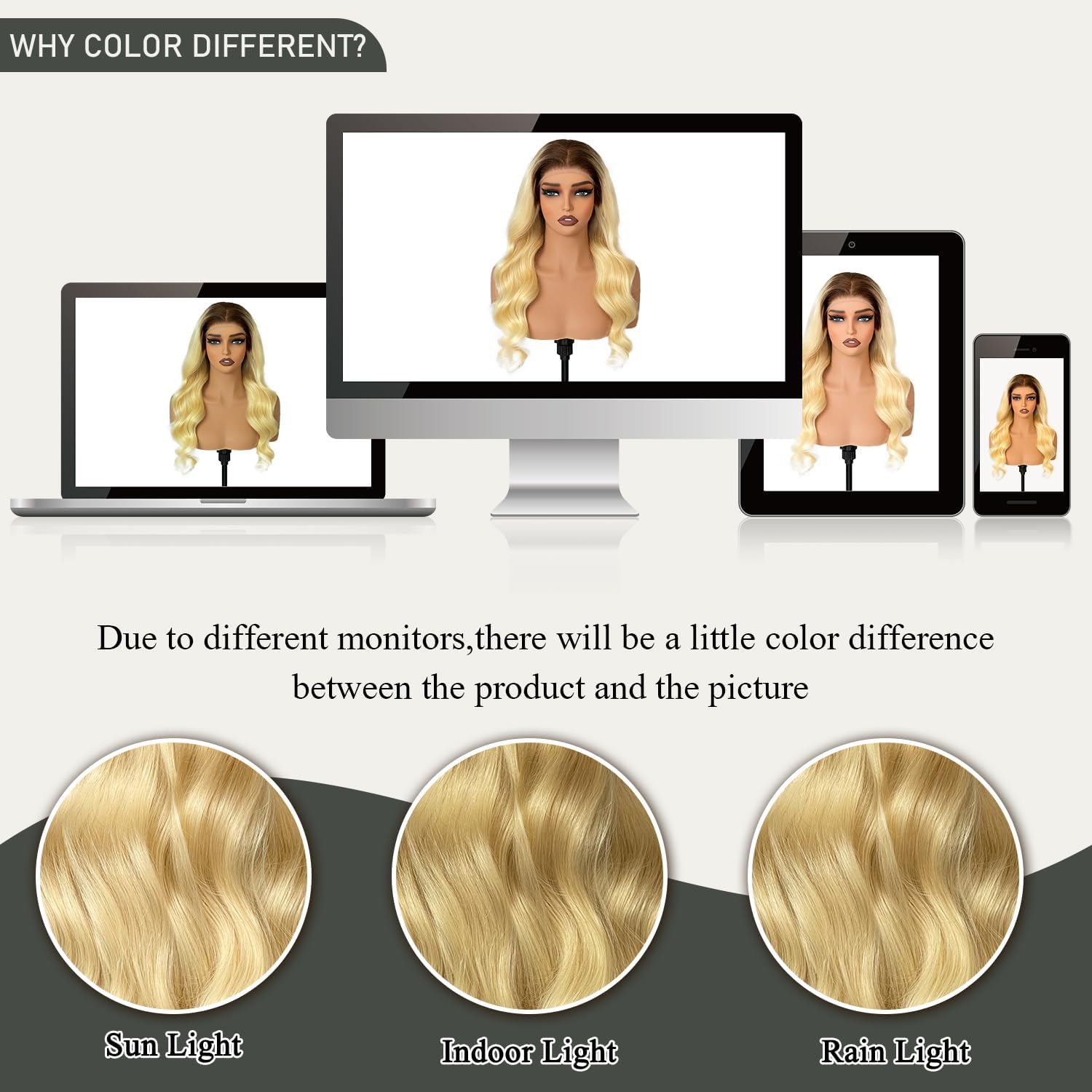 4/613 Lace Front Human Hair Wigs For Women Ombre Brown Roots To Blonde Pre-plucked 200% Density Luscious Blonde Body Wave Human Hair Wig 13x4 HD Transparent Frontal Wig Brazilian Hair 26 Inches