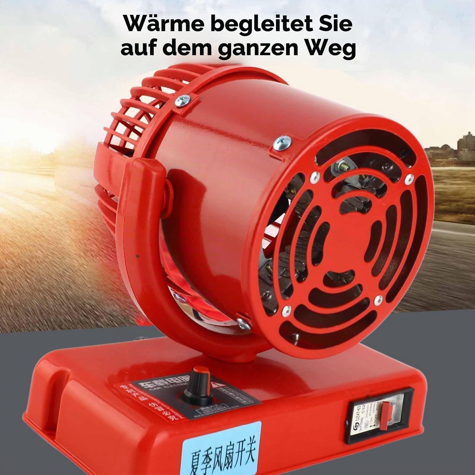 Calentador de Parabrisas para Automóvil, Calentador de Aire Montado en el Vehículo 1000W a 1200W Desempañador de Parabrisas Portátil Desempañador Calefacción y Refrigeración (12V)