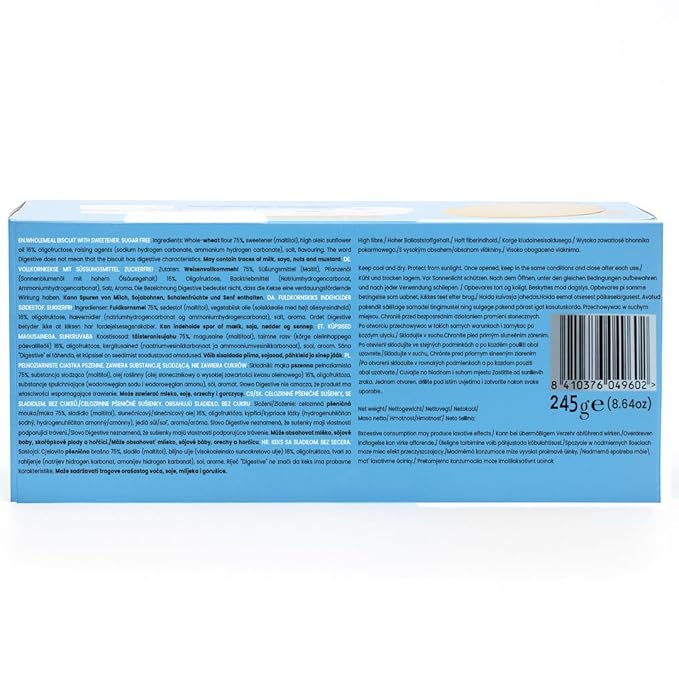Gullon Galletas Digestive Sin Azúcar 245g miniatura 2