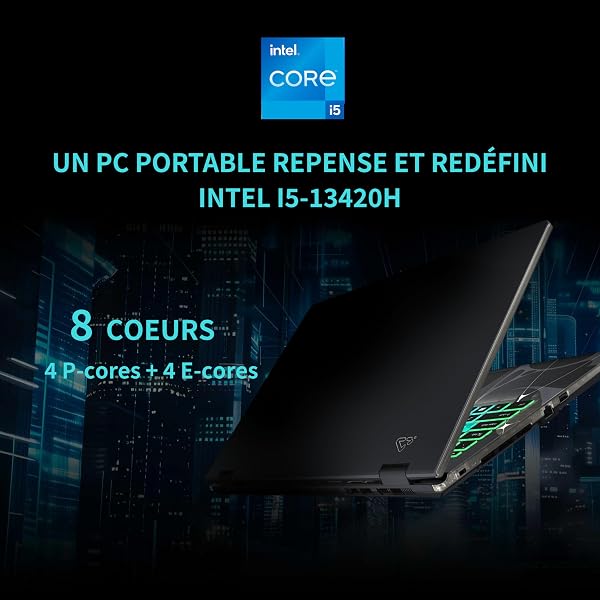 MSI Cyborg 15 B13WEKG-669FR : Intel i5-13420H - 16GB DDR5 - SSD 512GB - Nvidia RTX5050 8GB - 15.6' Full HD 144Hz - Windows 11 Famille - 2