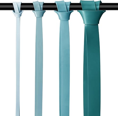 Miniatura 3 de Retrospec Lift Resistance Pull Up Assistance Band Set for Working Out, Home Fitness, Toning, Stretching. Physical Therapy, Muscle Training &