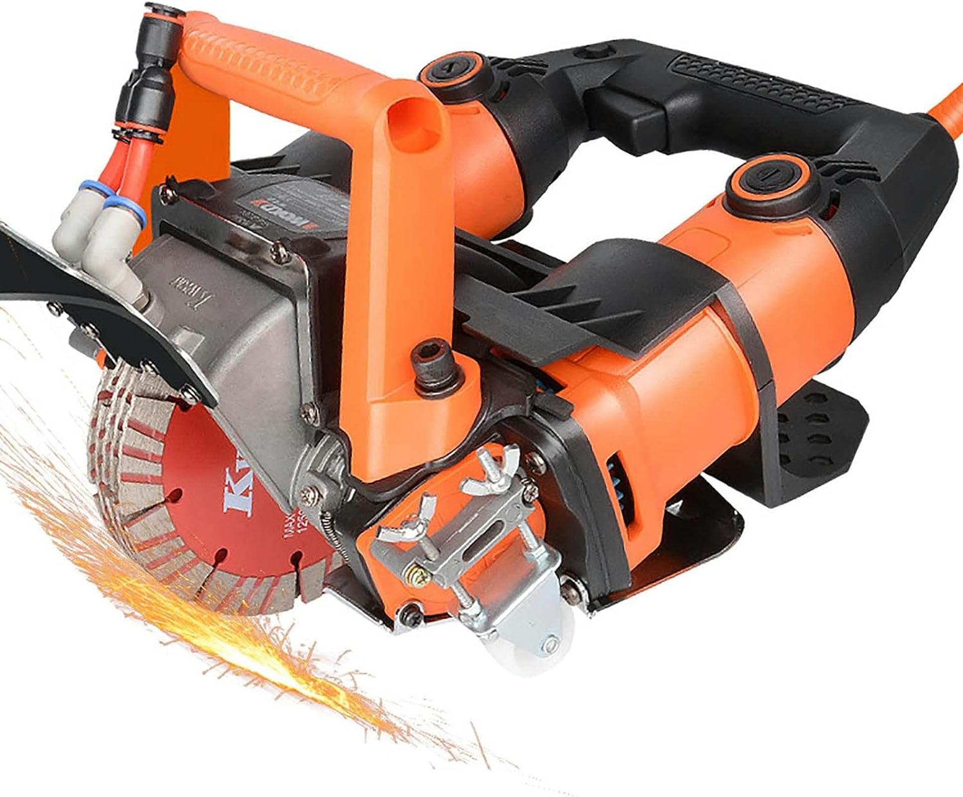 Máquina de corte de ranura de pared con ancho ajustable y 45 mm de profundidad para corte de mármol y alambre de pared