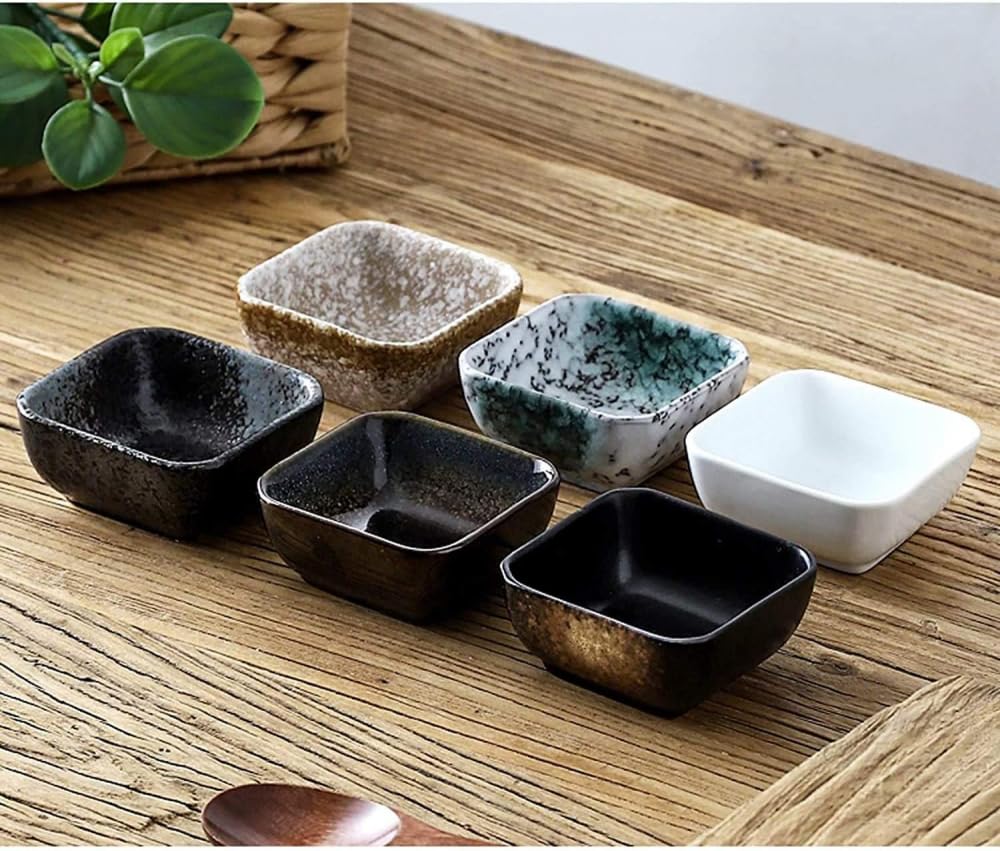 Ceic - Set di ciotole per salsa di soia, condimenti e condimenti, perfetto per antipasti, feste e intrattenimenti, #5