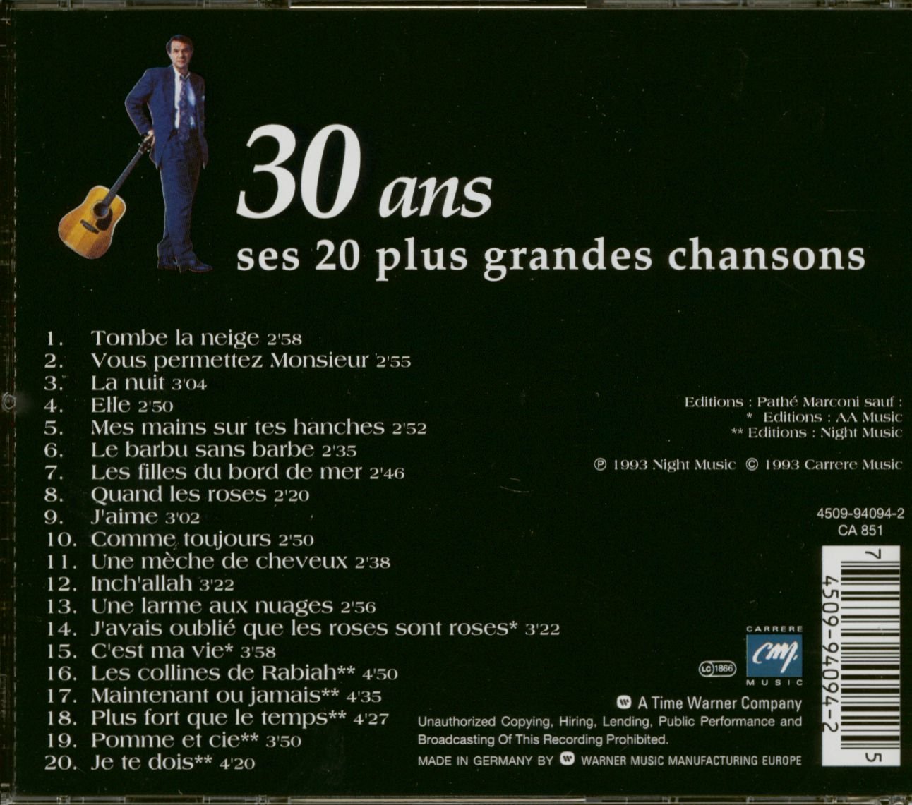 30 ans