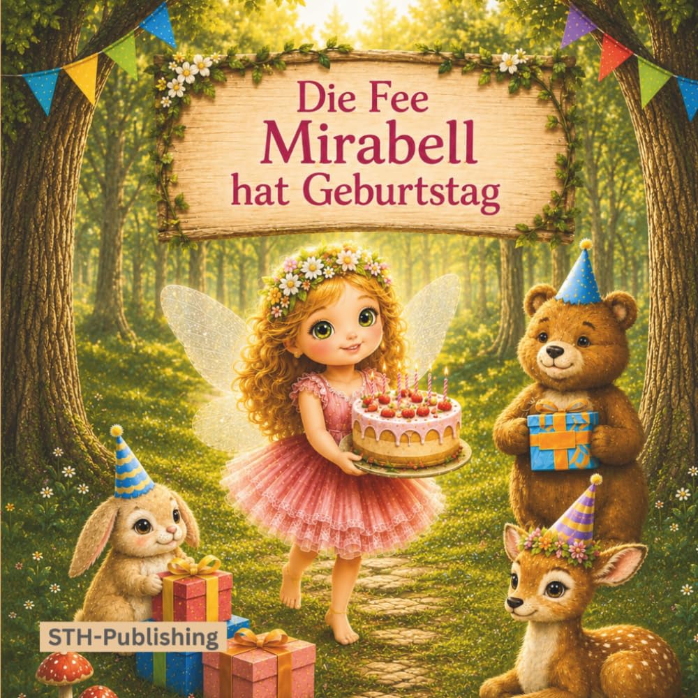 Die Fee Mirabell hat Geburtstag: Eine zauberhafte Geschichte über Freundschaft, Freude und einen ganz besonderen Geburtstag.