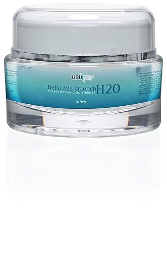 BellaMia Quench H20 - Hidratante puramente orgánico - Crema de noche antienvejecimiento - Ama la piel en la que estás - Cura y protege - Previene y