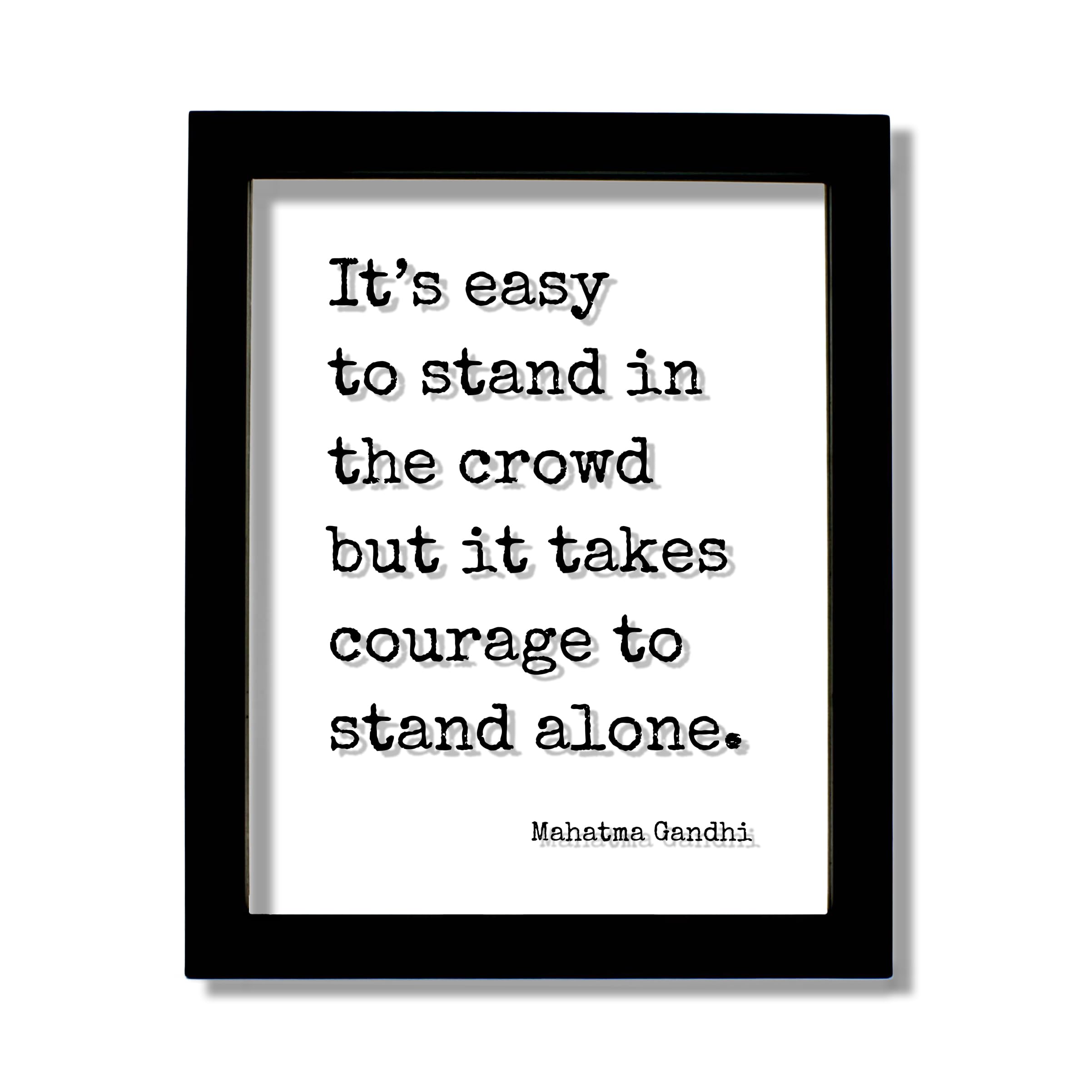 Amazon.com: Mahatma Gandhi - Floating Quote - It