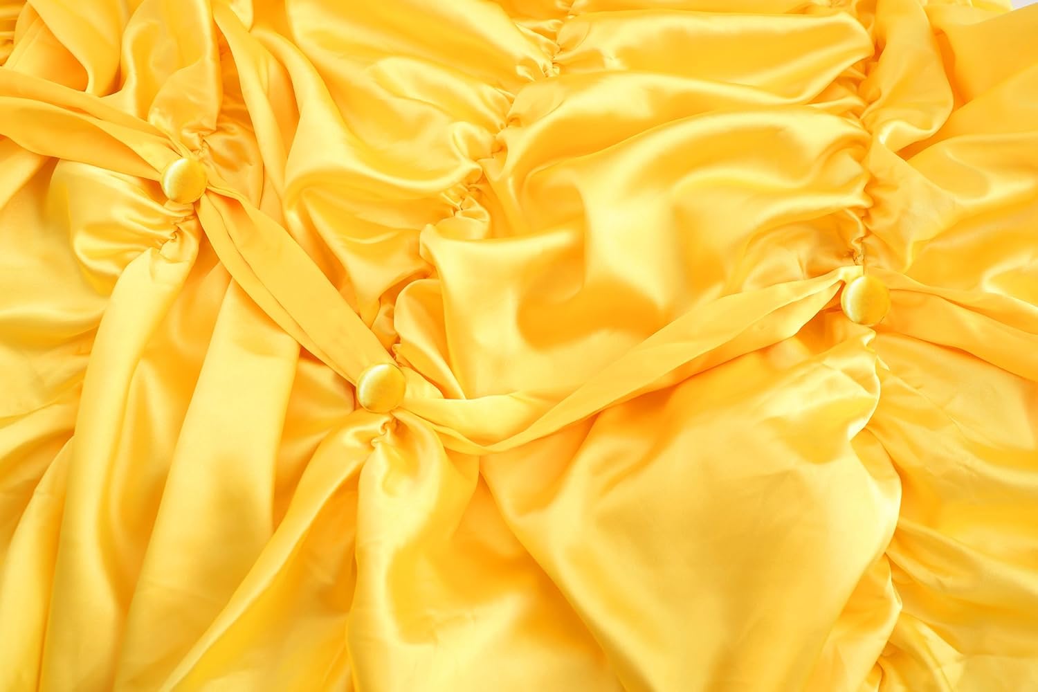 Akokvlar Yellow Princess Costume for Women Adult Halloween Party Dress - Image 5