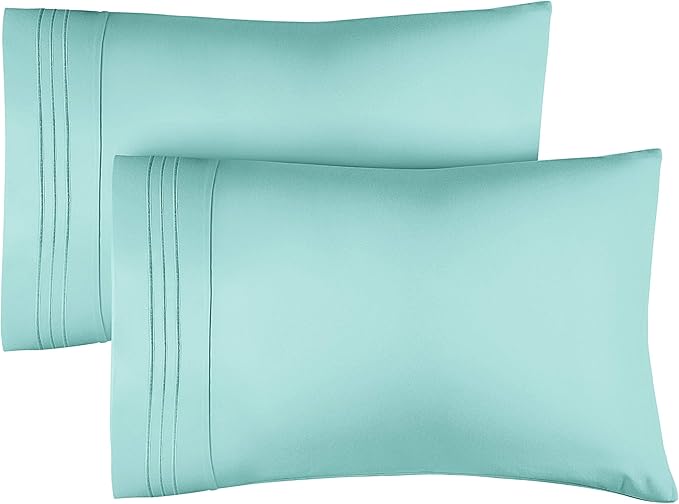 Queen Size Pillow Cases Set of 2 Soft, Premium Quality Pillowcase