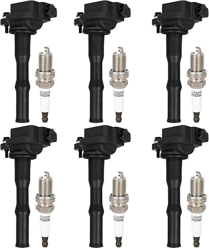 Vista 1868 de ECCPP Bobinas de encendido portátiles de repuesto para automóvil compatibles con Infiniti I30/para Nissan Maxima 3.0L V6 2000-2001 Reemplazo