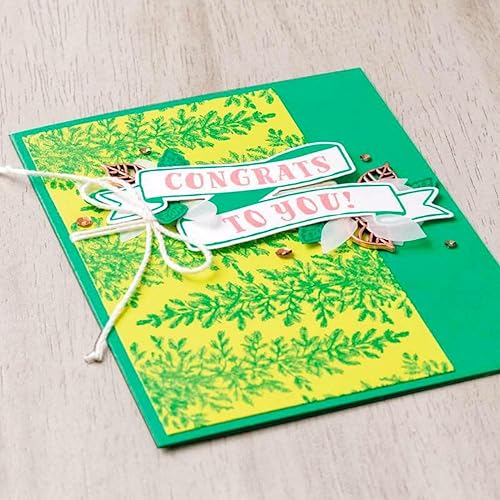 Miniatura 6 de Juego de sellos y troqueles para árbol de Navidad para hacer tarjetas, sellos transparentes y troqueles de corte de metal para álbumes de recortes,