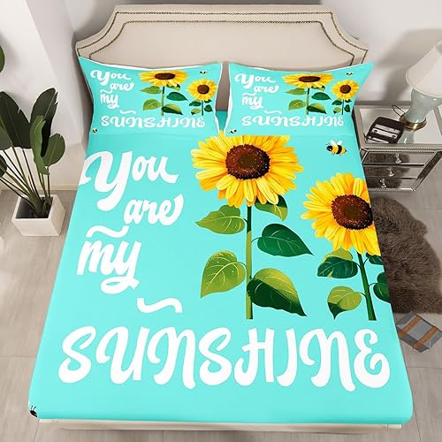 Miniatura 6 de Erosebridal Kawaii - Sábana bajera ajustable colorida de estilo japonés de dibujos animados, para niños, niñas, adolescentes, dormitorio, con 2