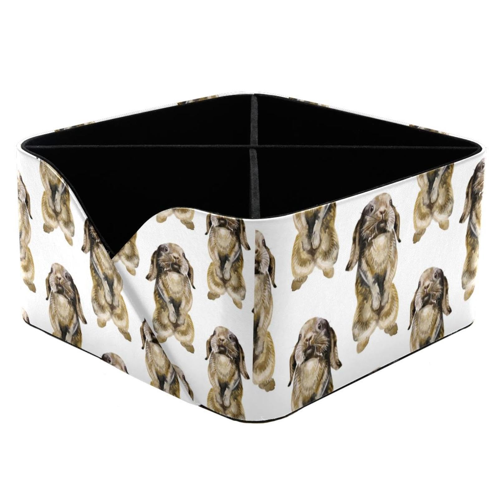 Organiseur de bureau marron avec 4 compartiments et porte-crayons design