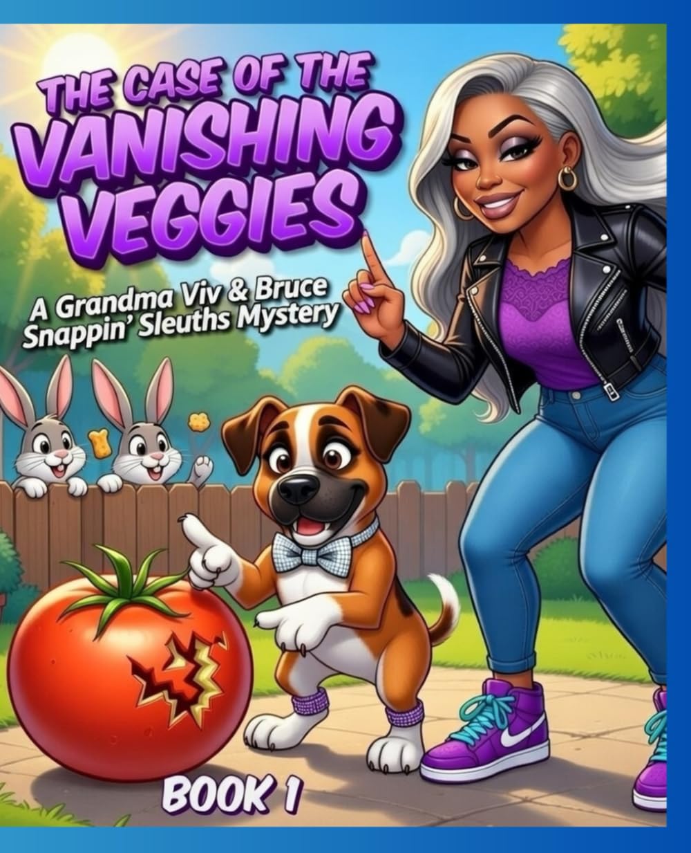 The Case of the Vanishing Veggies: Biology/Patience (Grandma Viv & Bruce: The Snappin' Sleuths Series)