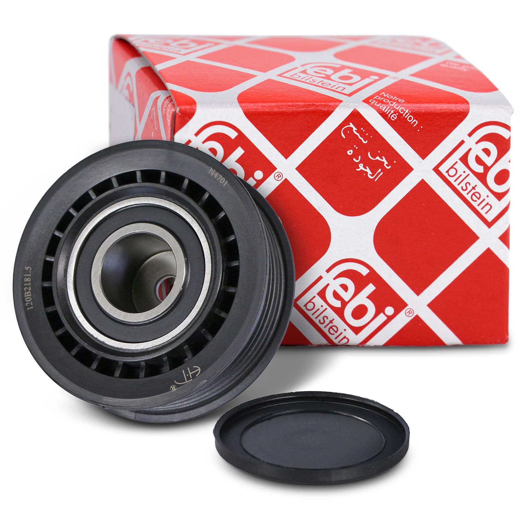 DEFLECTIONGUIDE PULLEY VRIBBED BELT 04134 FOR AAC 2.0L 4cyl AAB/AJA 2.4L 5cyl