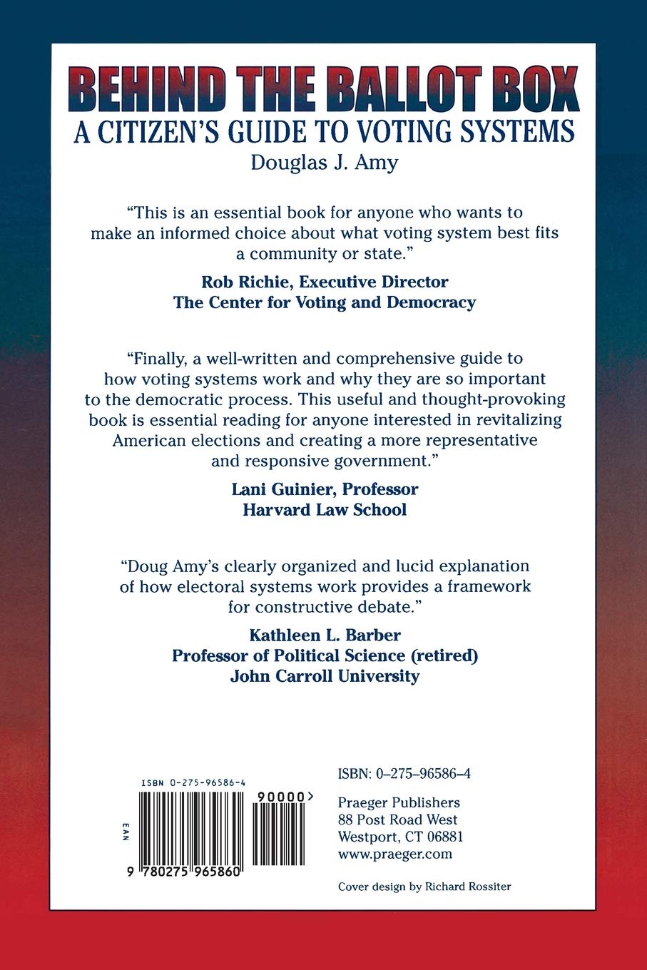 Behind the Ballot Box: A Citizen's Guide to Voting Systems