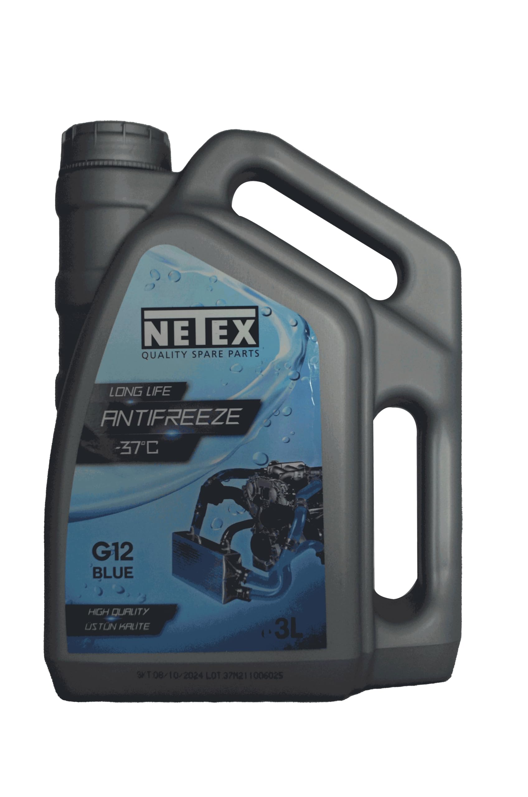 Antifriz 3 Lt Super Antifreeze Mavi-37 Yarı Konsantre