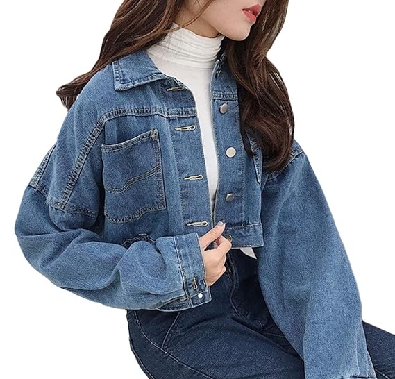 loose denim jacket
