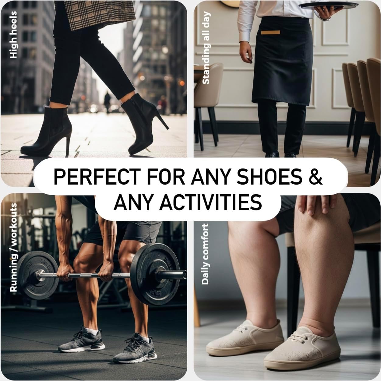 4 Original Metatarsal Pads for Women & Men – Ball of Foot Cushions for Pain & Pressure Relief – Soft Gel Inserts for Metatarsalgia, Morton’s Neuroma & Callus Support (4 Sleeves / 2 Pairs) - Image 5