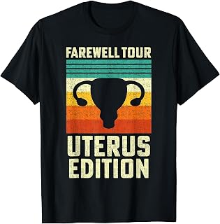 Farewell Tour Uterus Edition, Hysterectomy Recovery Retro T-Shirt