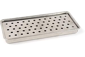 RSVP International Cleaning Collection Stainless Steel Sink Tray