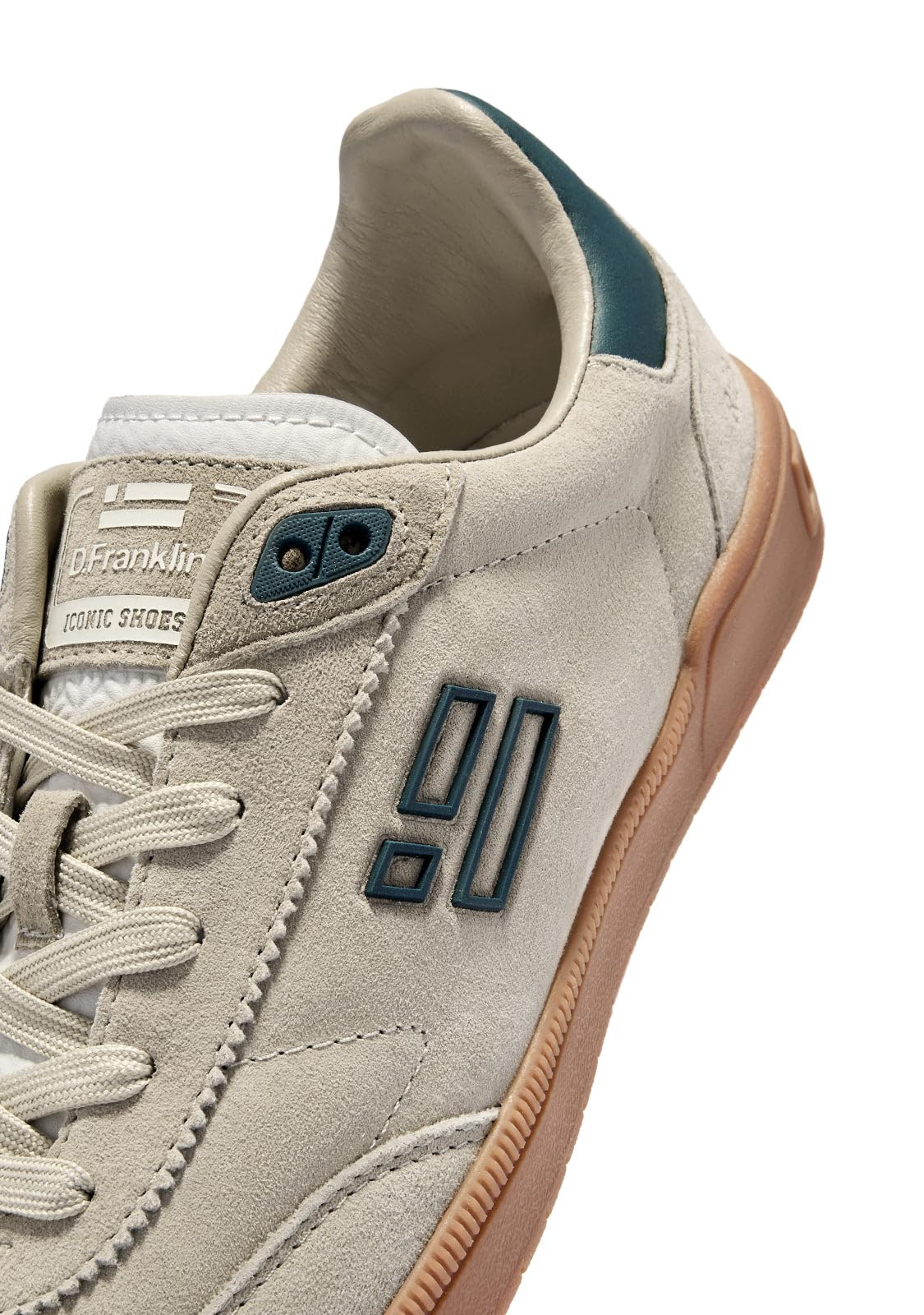 D.Franklin Zapatillas de Vestir para Mujer - Moda Casual - Modelo Rebel Suede - Calzado Cómodo y versátil - Sneaker - Deportivas